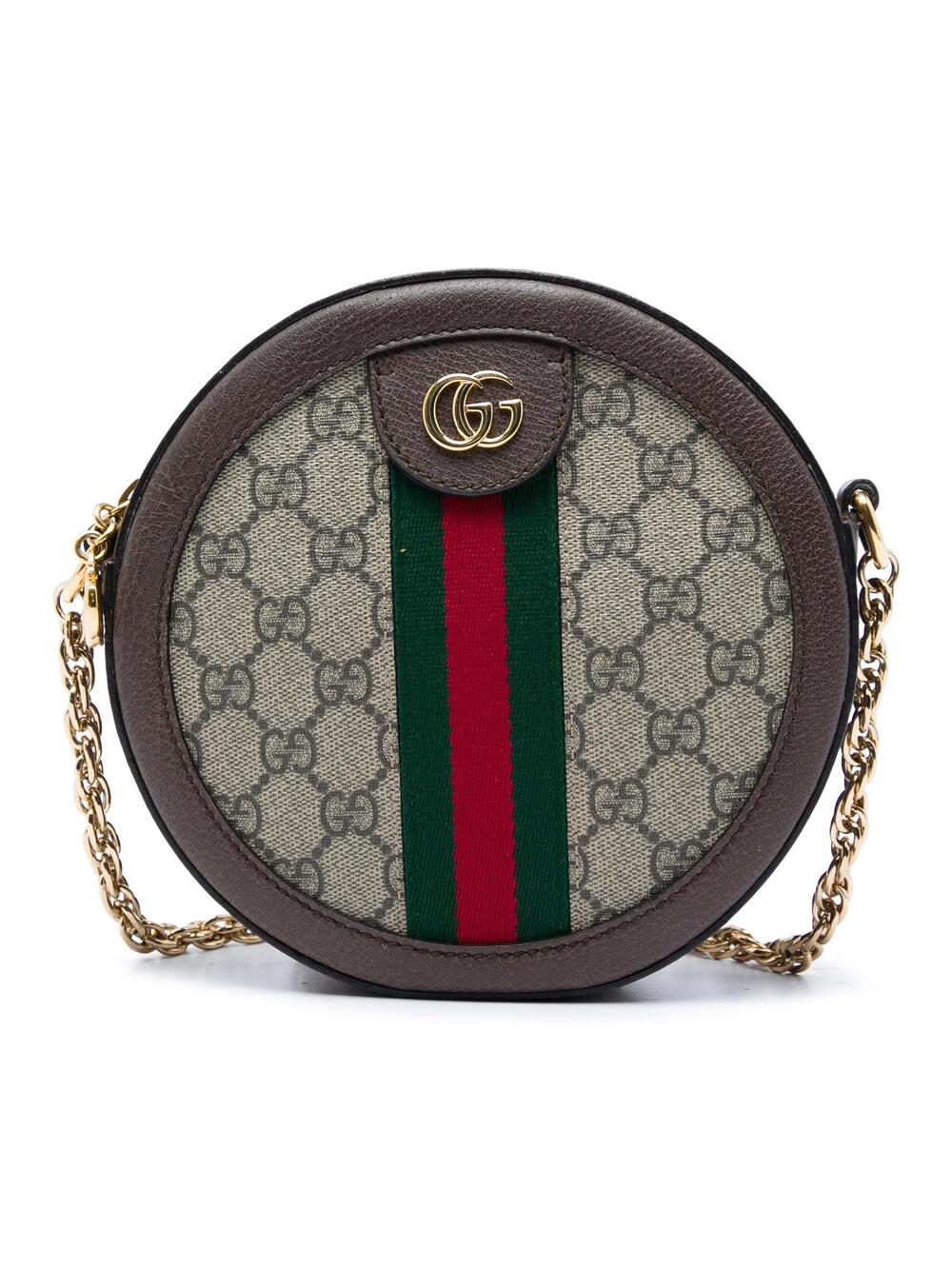 Gucci Mini Gg Supreme Web Ophidia Round #357740G84B